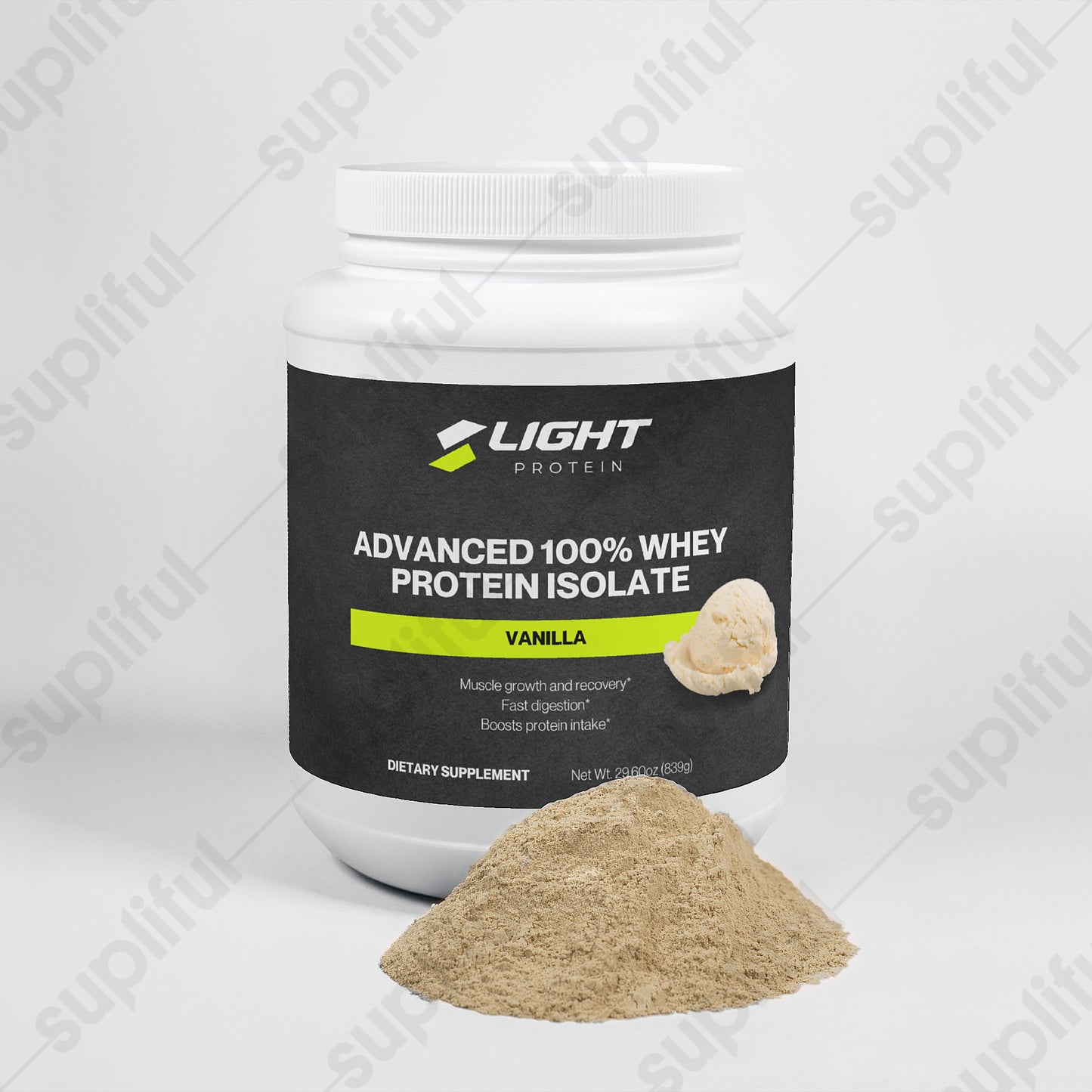 Advanced 100% Whey Protein Isolate (Vanilla)
