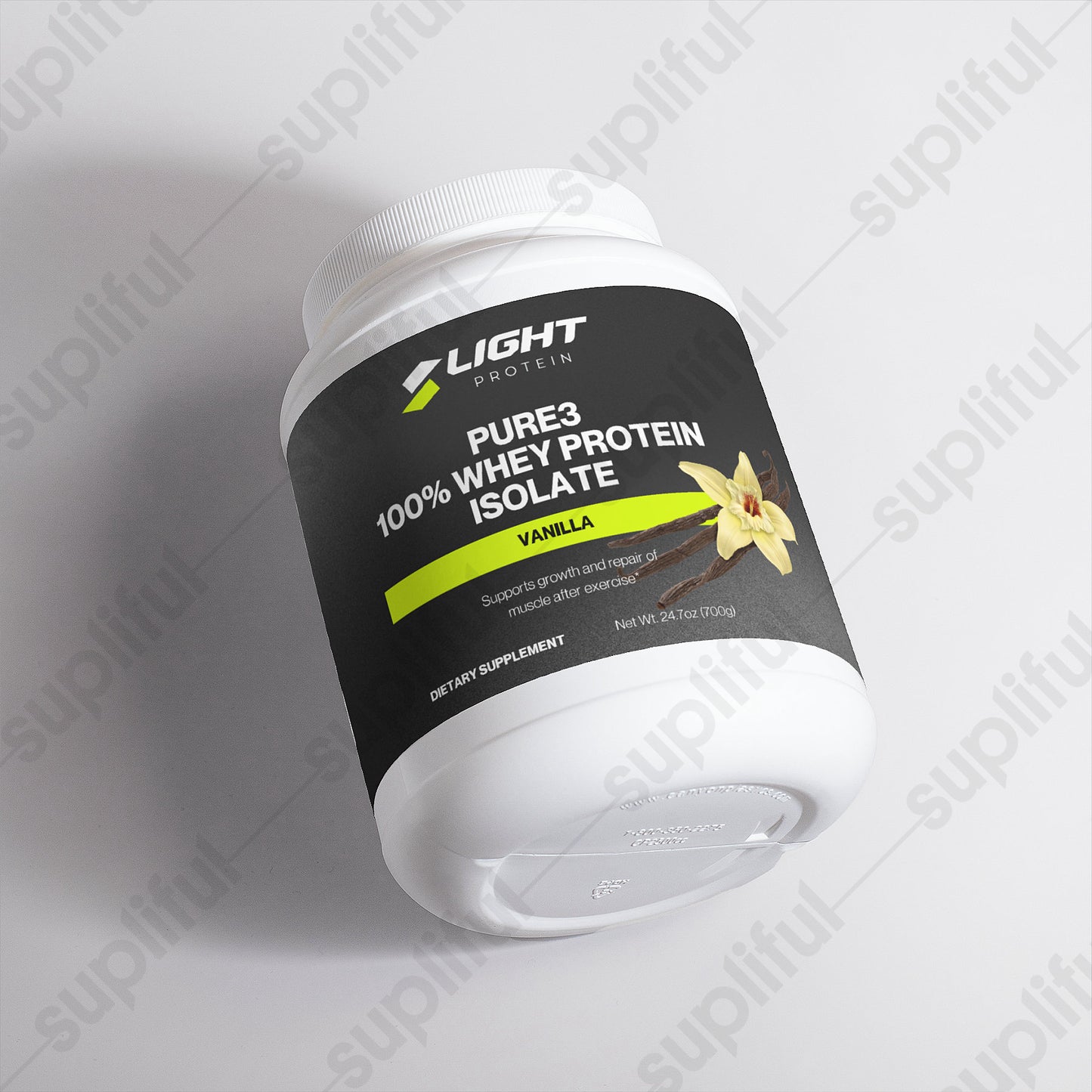 Pure3 100% Whey Protein Isolate (Vanilla)
